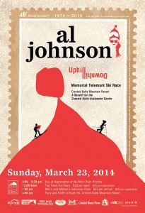 Al Johnson Uphill Telemark Ski Race